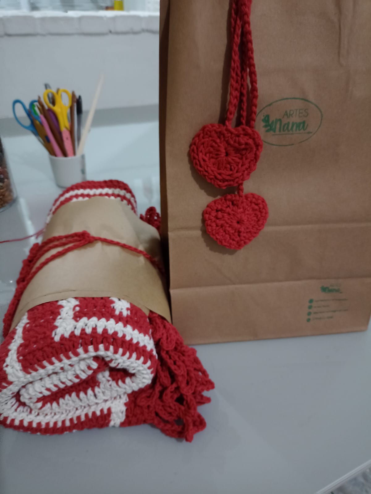 Feito com muita dedicação amor e carinho em cada peça