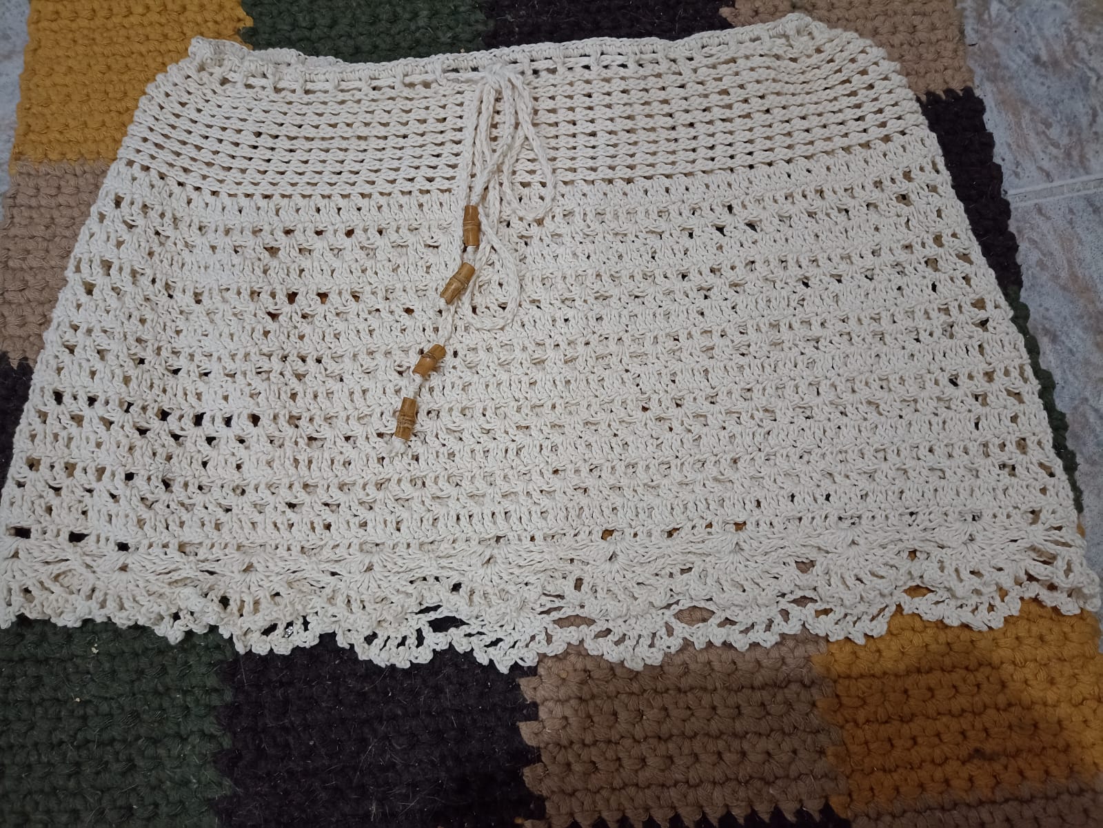 Exclusividade de cada peça, peça única feita a mão em crochê